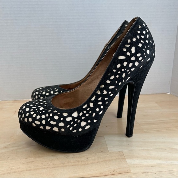 Roberto Vianni 'Azure' Platform Heels/Size 7.5 - Picture 4 of 13